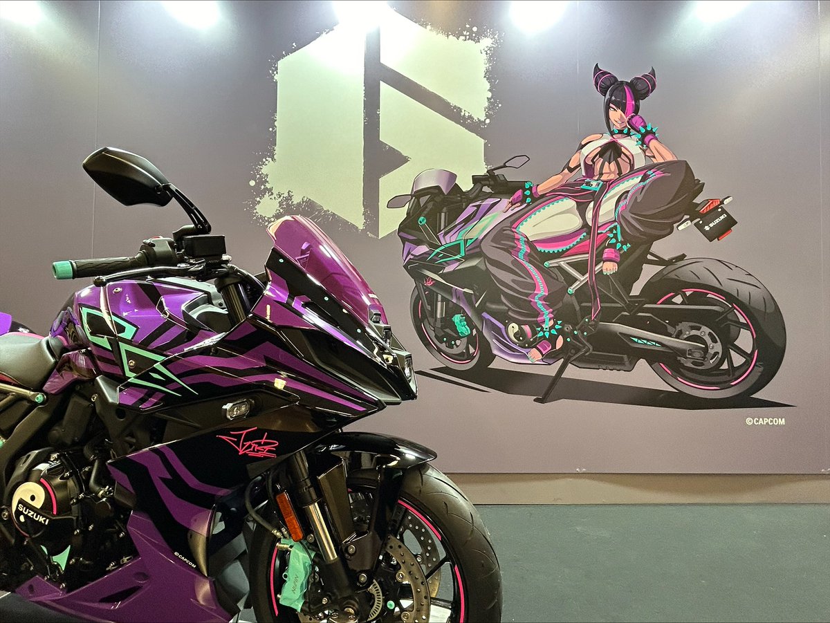 🎉【CAPCOM CUP 11本日開幕】🎮 ジュリの手によって変貌を遂げたGSX-8R