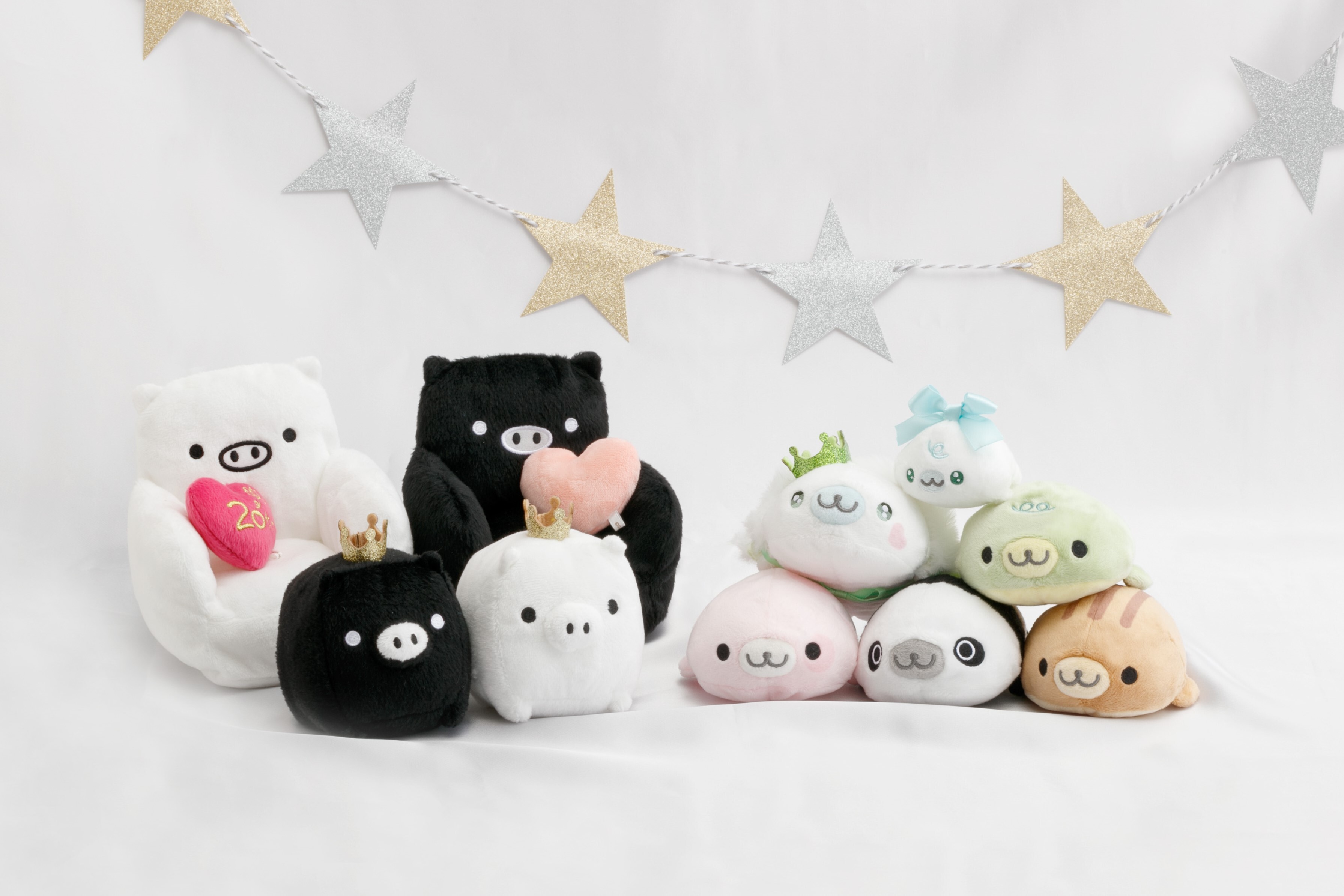 まめゴマ しろゴマ スペシャルぬいぐるみセット 20周年 受注限定