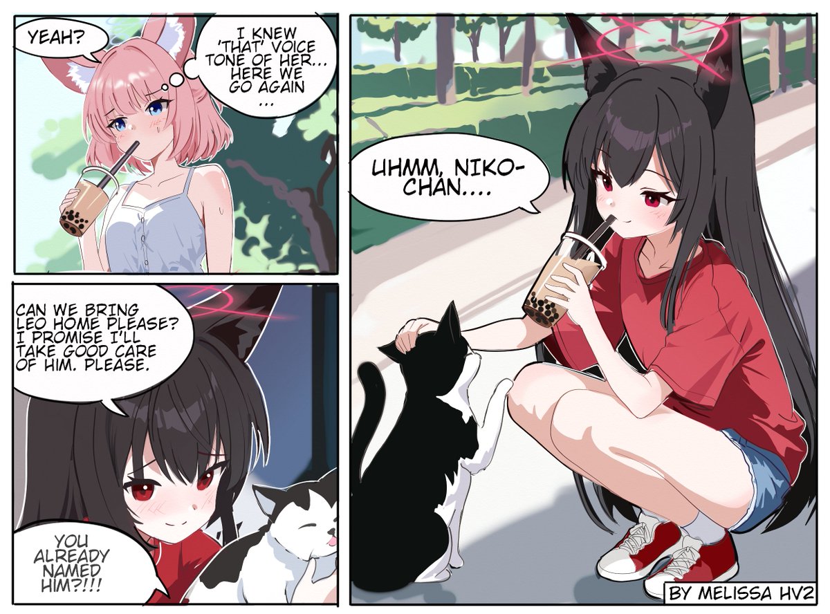 I am jealous of Niko because Yukino-chan only show 'this' side of