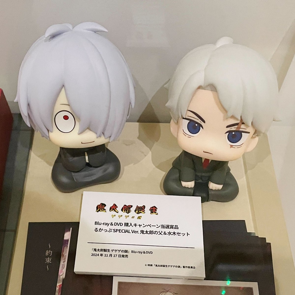 企画展示室にて、『鬼太郎誕生 ゲゲゲの謎』のBlu-rayまたはDVDを購入