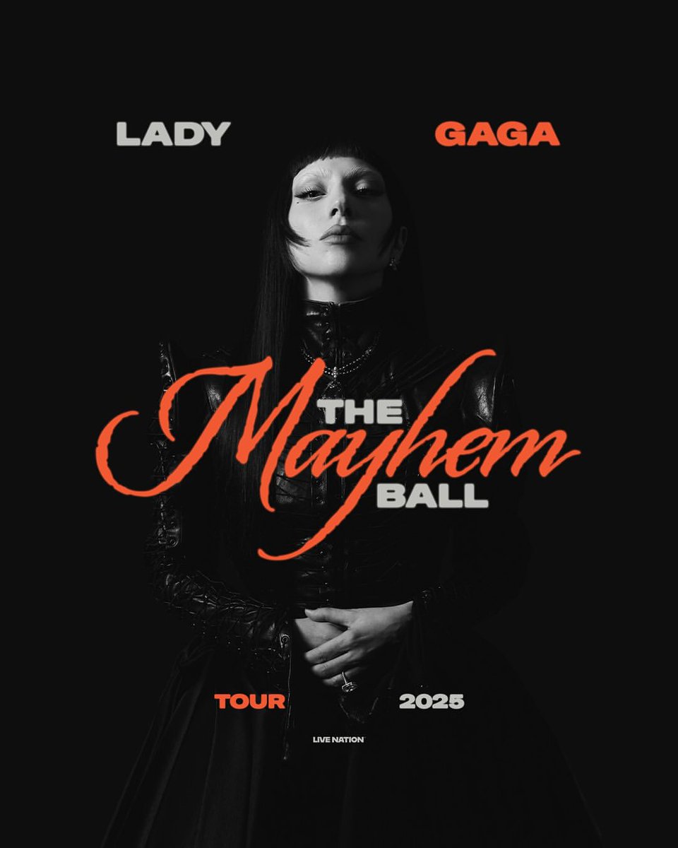 🚨速報🚨／ #レディー・ガガ が「MAYHEM Ball Tour」を発表‼️ 7月の