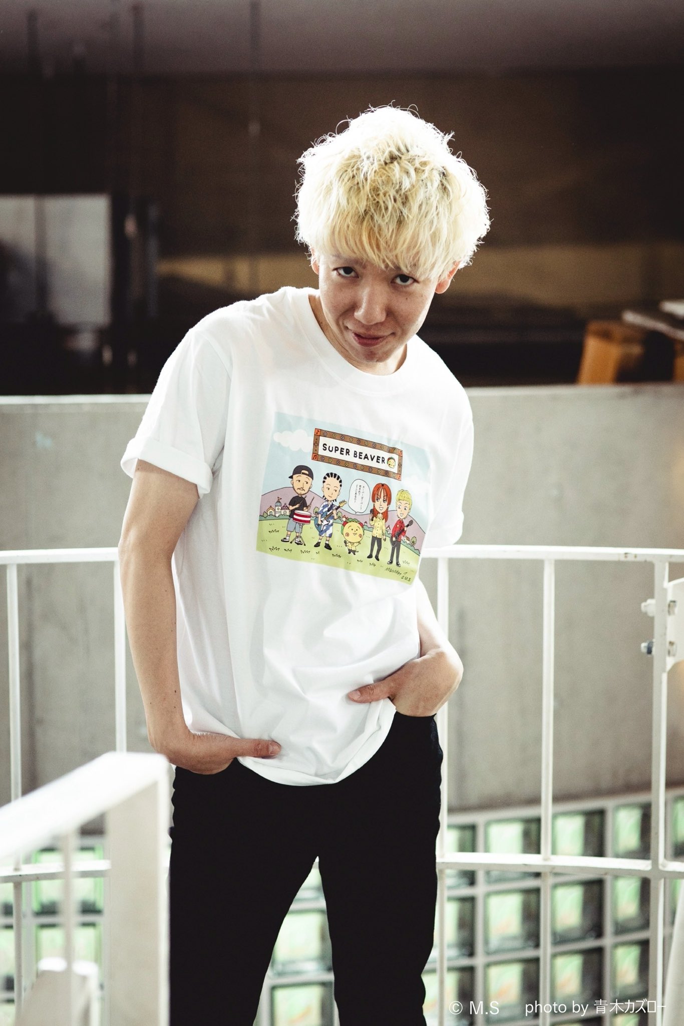 SUPER BEAVER コジコジ コラボグッズ SUPER BEAVER コジコジ コラボ T