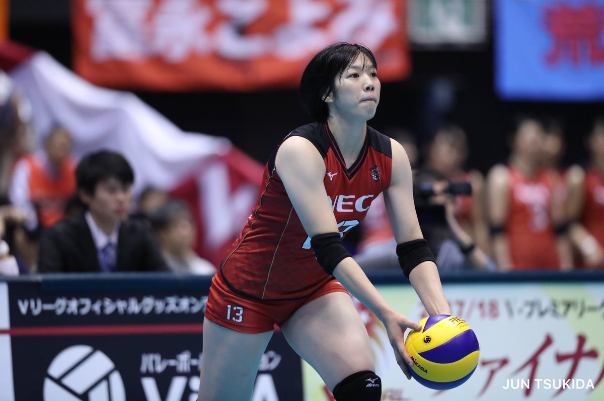 バレーボール女子公式 NECレッドロケッツ川崎 佐藤淑乃 直筆サイン