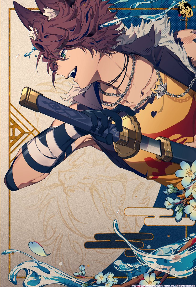 雀魂 じゃんたま ジョセフ 誕生日記念イラストペーパー額縁スタンド