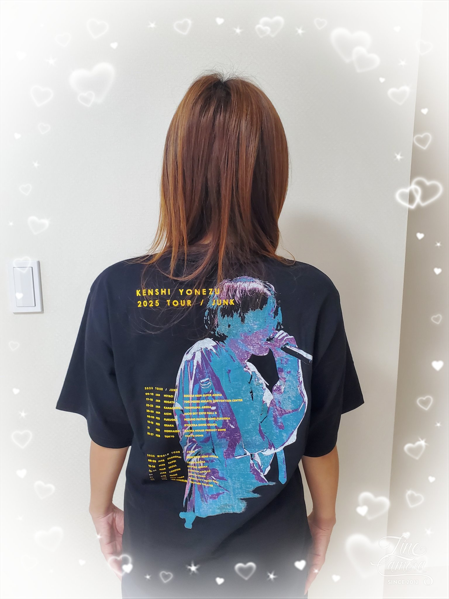 米津玄師 ワールドツアーTシャツ XLサイズ 米津玄師 ワールドツアーTシャツ