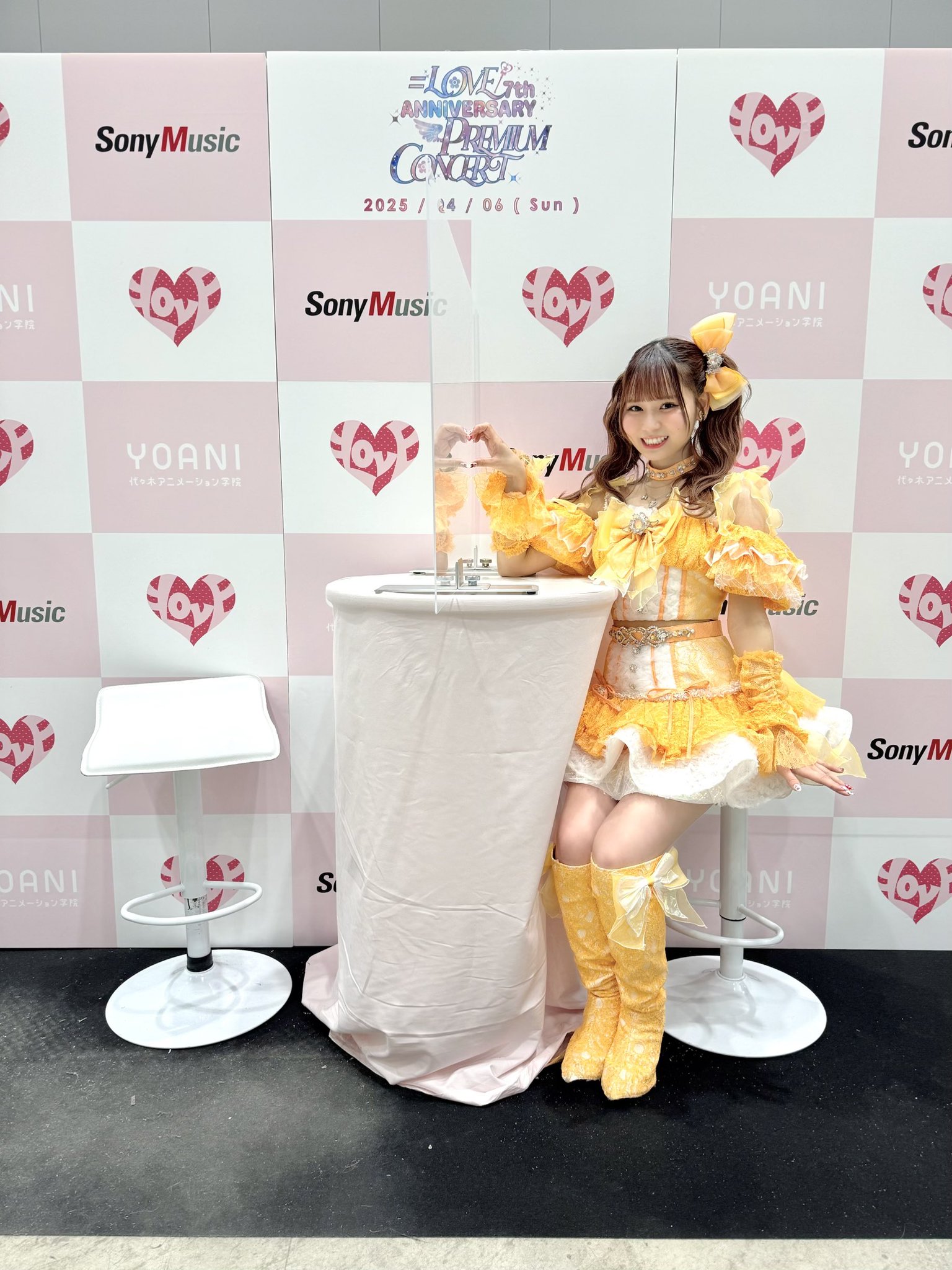 齋藤樹愛羅 7周年 猫衣装 直筆 ヒキ LOVE イコラブ 齋藤樹愛羅