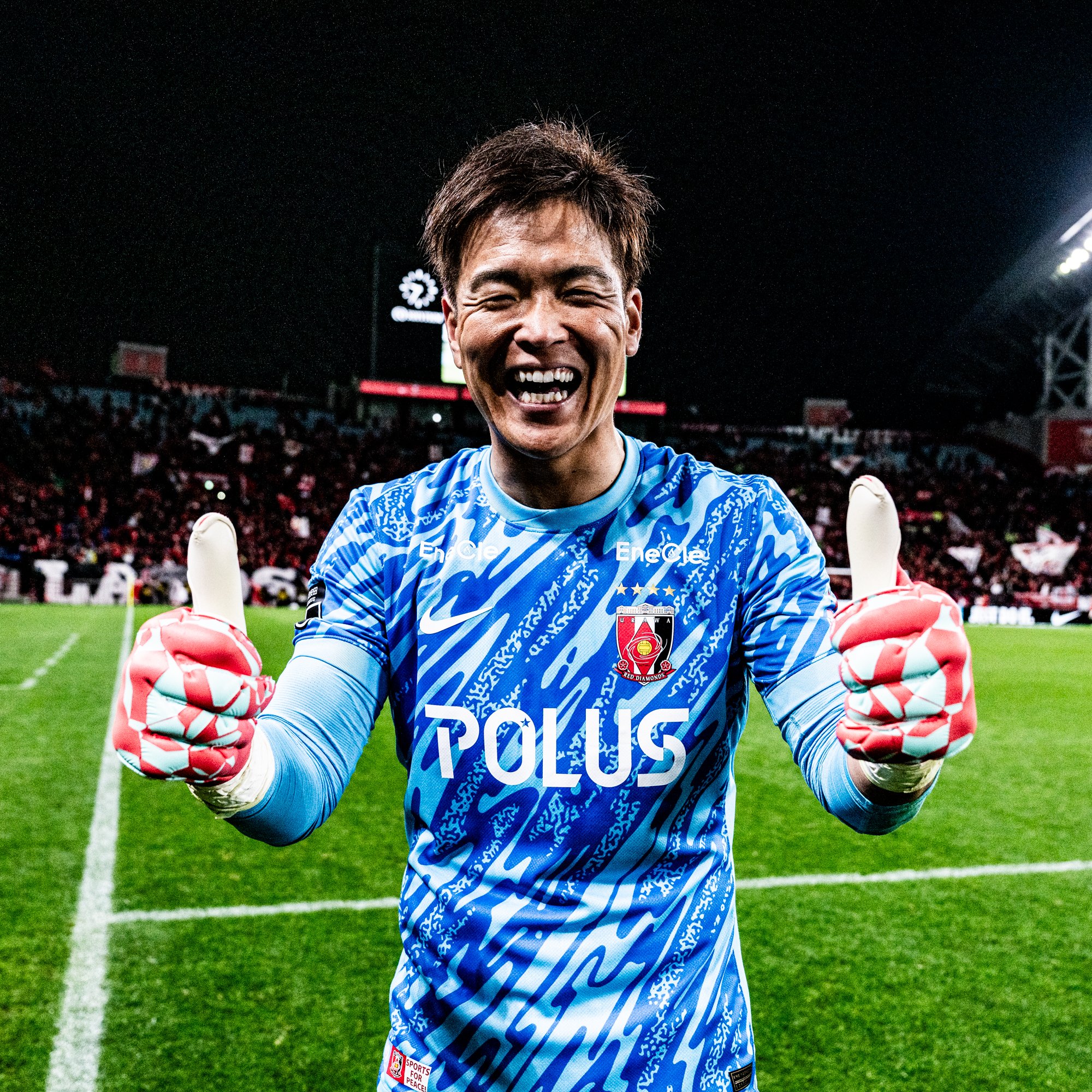 浦和レッズ レプリカユニフォーム 西川周作 GK XLサイズ ゴール