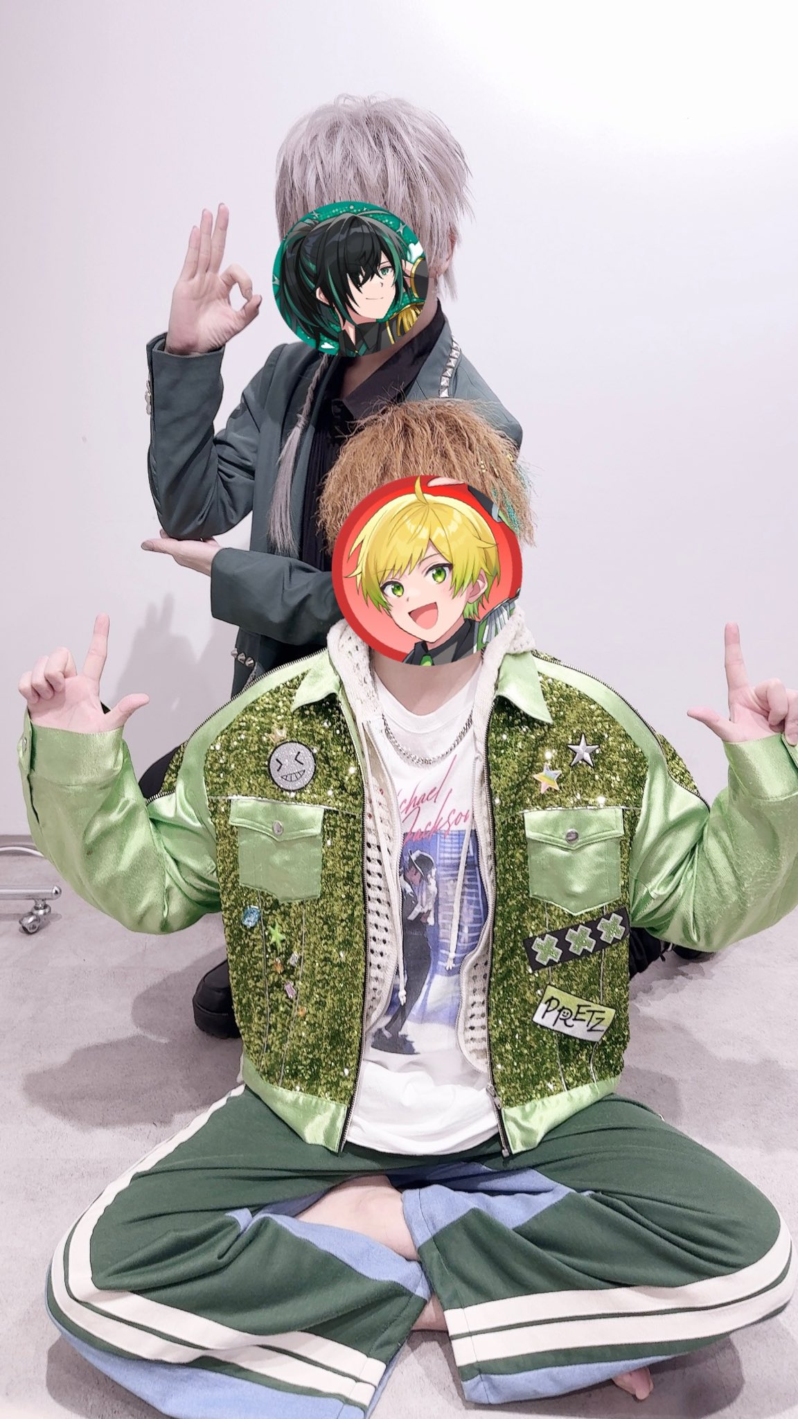 キ*読様 AMPTAKxCOLORS アンプ ぷりっつ 缶バ すとふぇす キ*読様