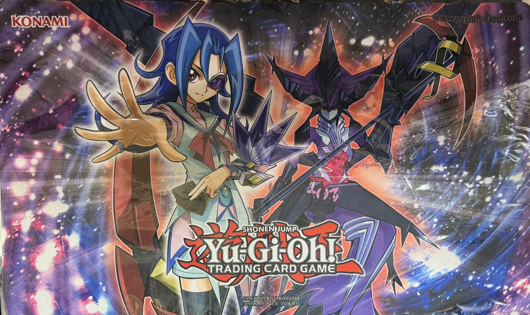 遊戯王ZEXAL 神代凌牙 神代璃緒 プレイマット 神代璃緒プレイマット