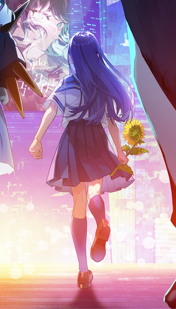 絵描きhiro C「私の想う向日葵」 少女 向日葵.11.7（完） - 月和烬の