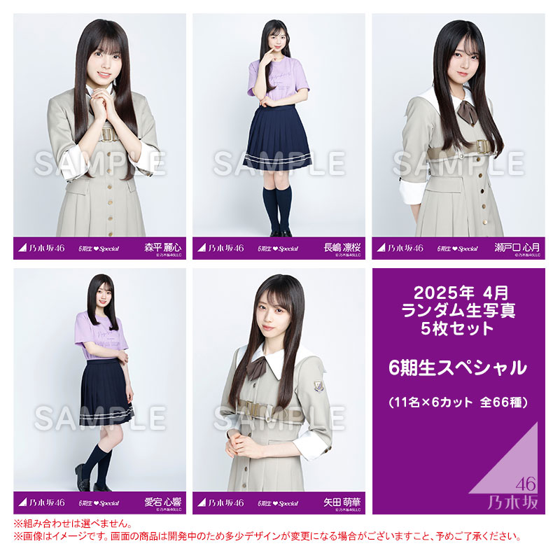 乃木坂46 6期生 初披露の会 生写真 フルコンプ 乃木坂46オフィシャル