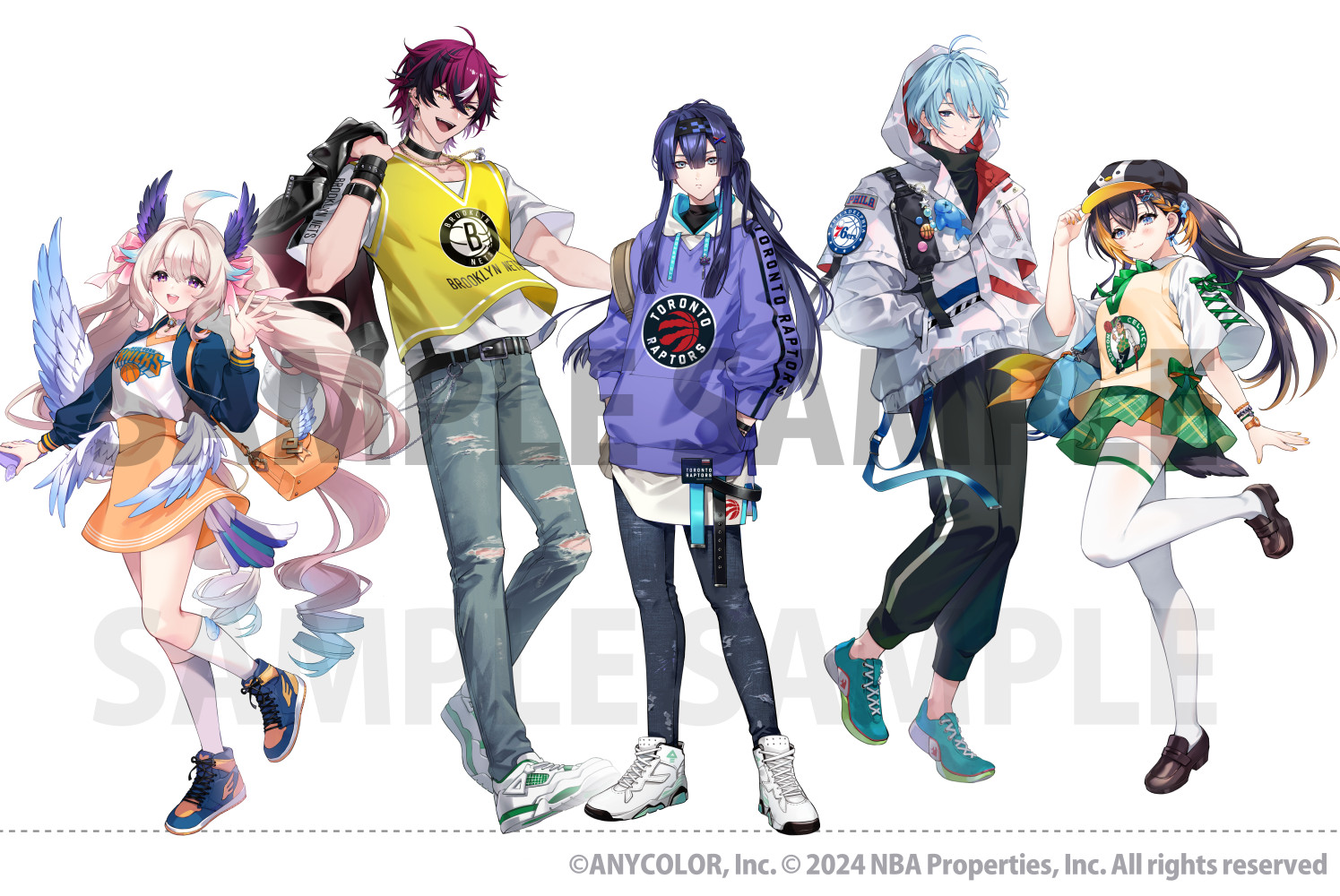 NBA × NIJISANJI EN にじさんじ コラボ エナー・アールウェット Enna