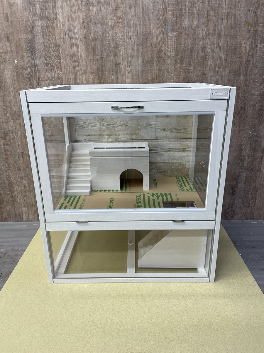 FandK爬虫類木製ケージ ハリネズミ仕様 600×450×450爬虫類ケージ