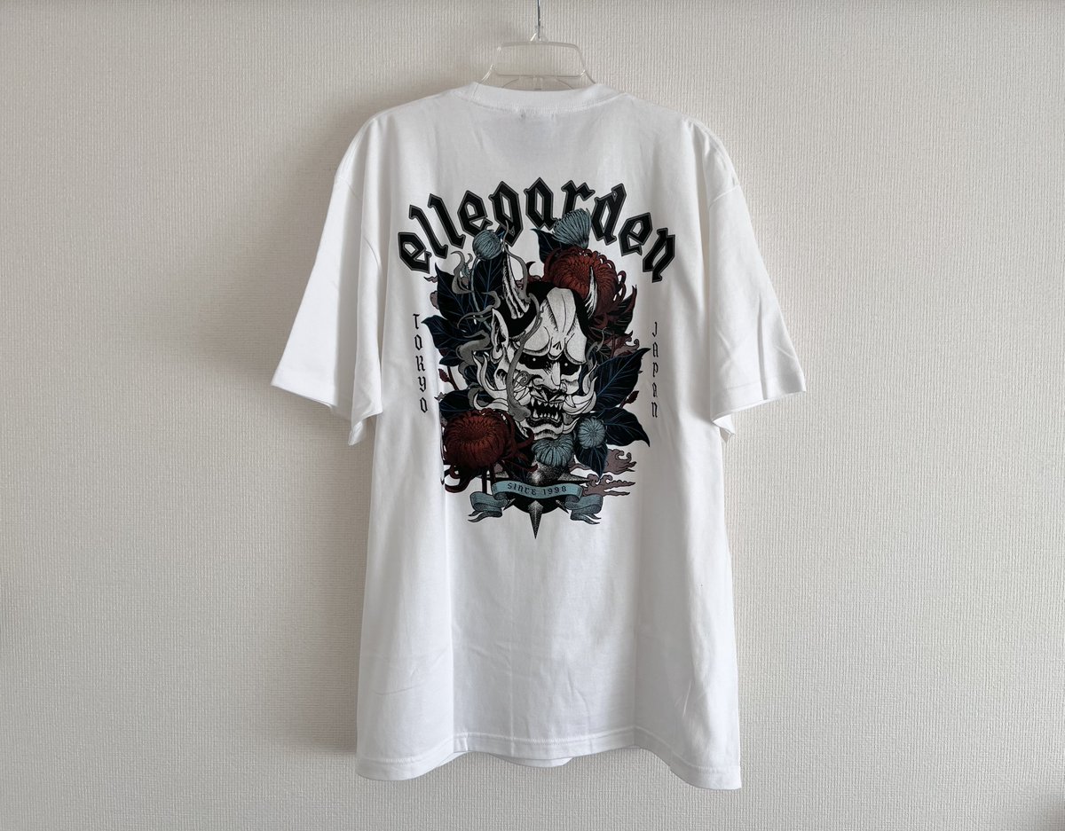 新品未開封 ELLEGARDEN HANNYA般若 Tシャツ Mサイズ 白 新品未開封
