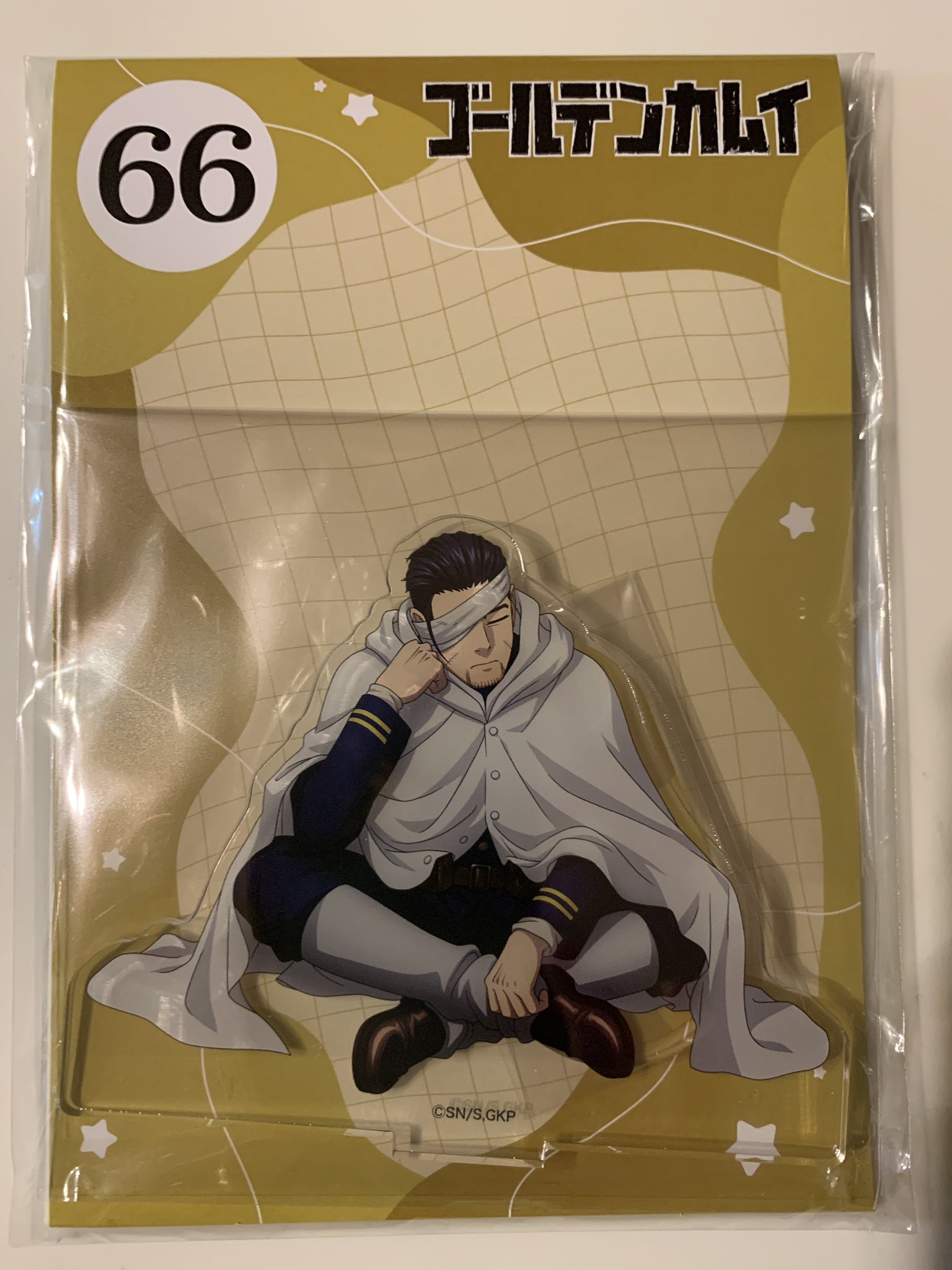 1/15まで掲載】ゴールデンカムイ 白石由竹 等身大パネル 1/15まで掲載