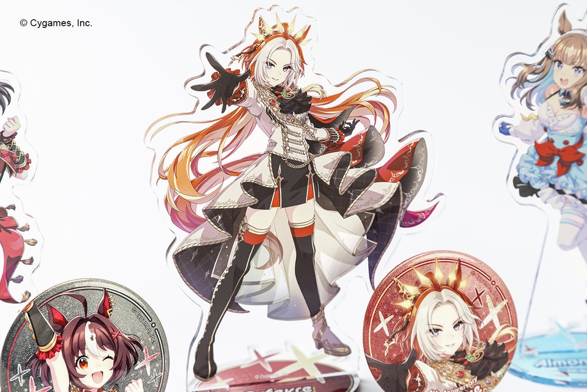 実物写真公開！／ 4th Anniversary記念イラストを使用したアクリル