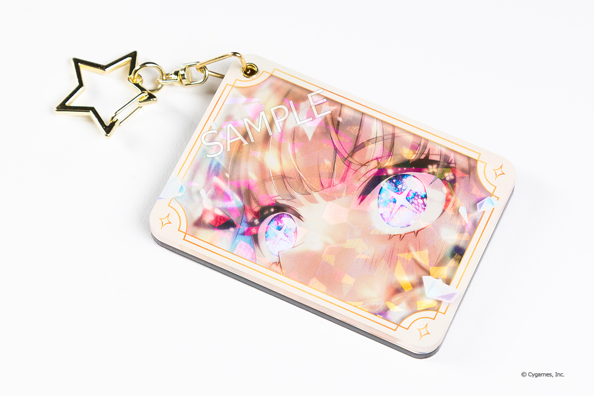 ウマ娘 6th アーモンドアイ 公式ホログラムキーホルダー クリア
