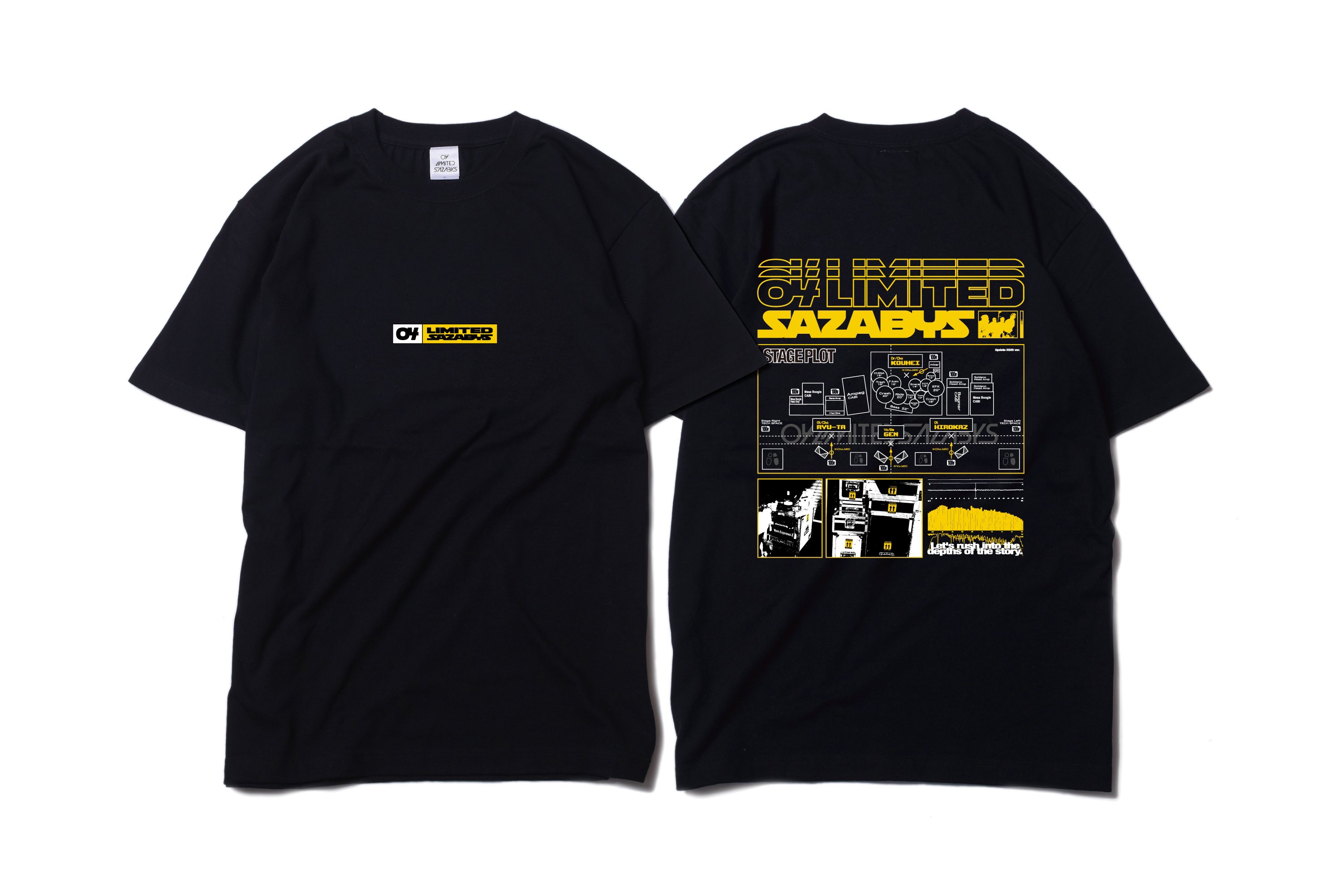 04 Limited Sazabys フォーリミ Tシャツ Verdyコラボ Mサイズ VERDY