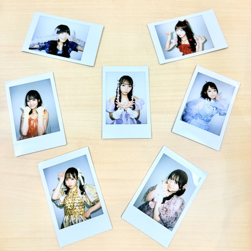 SWEET STEADY すいすて 全員集合チェキ 直筆サイン入り SWEET STEADY