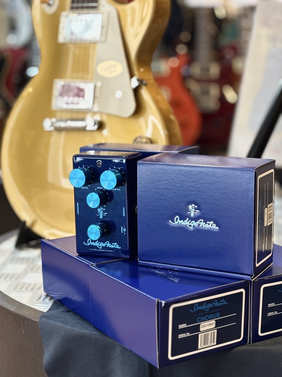 B'z Indigo Note CHORUS ギターエフェクター 松本孝弘 B'z Official