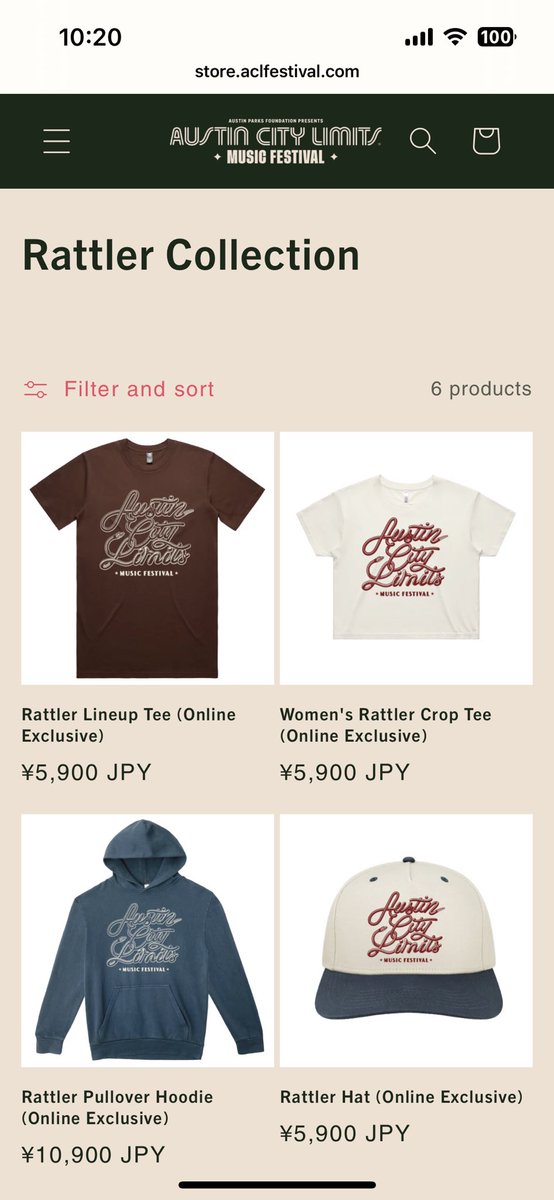 S size 正規品Austin City Limits2025 フェス 藤井風 emi ༄ Kaze Prema