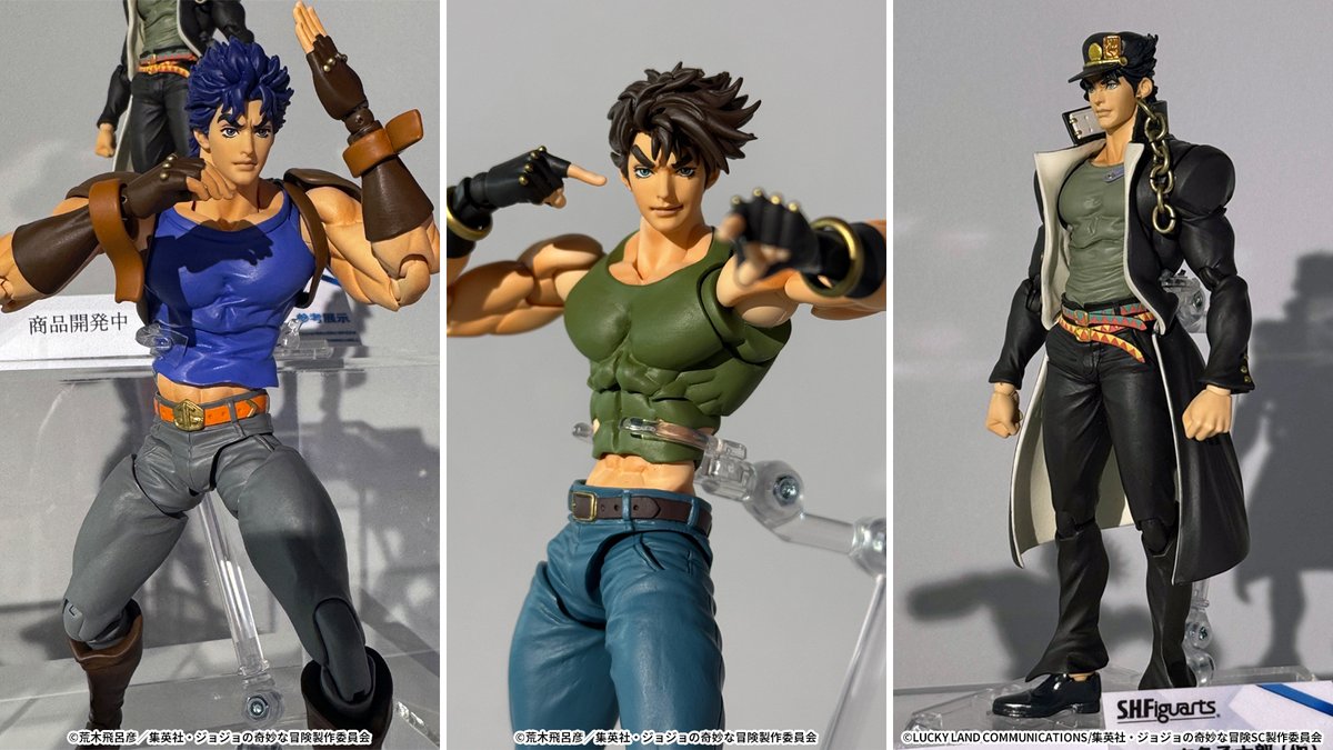 池袋にて開催中の『JOJO WORLD 3』にて S.H.Figuarts『ジョジョの奇妙