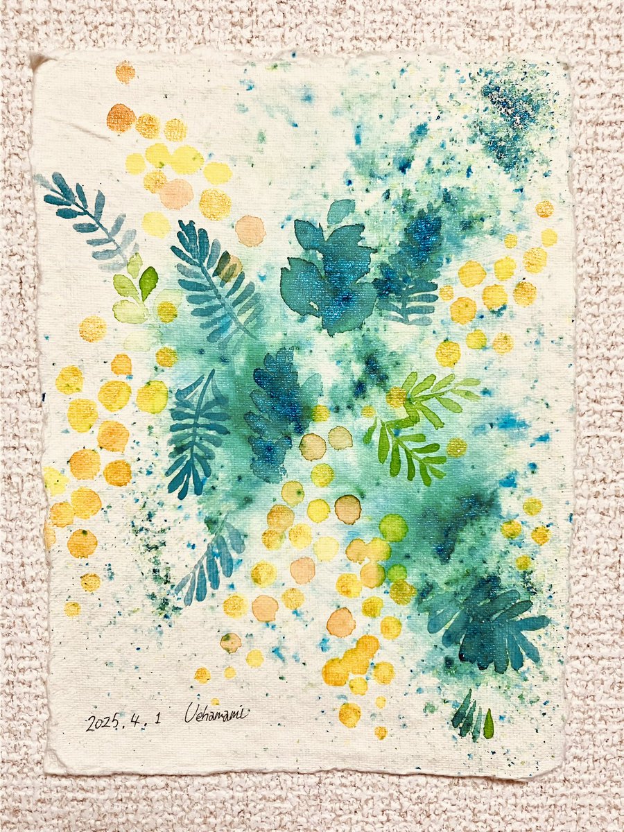 王力 水彩画 水鄉 ⚫️横115cm 縦97cm⚫️ 王力 水彩画 水鄉 ⚫️横