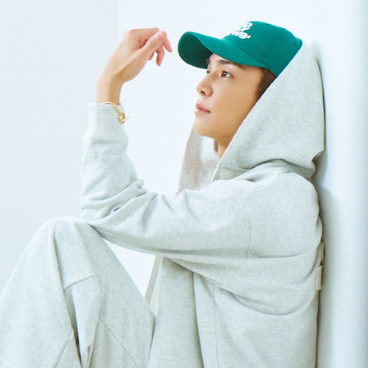 GOD ONLY KNOWS ロゴキャップ グリーン 岩田剛典着用カラー GOD ONLY