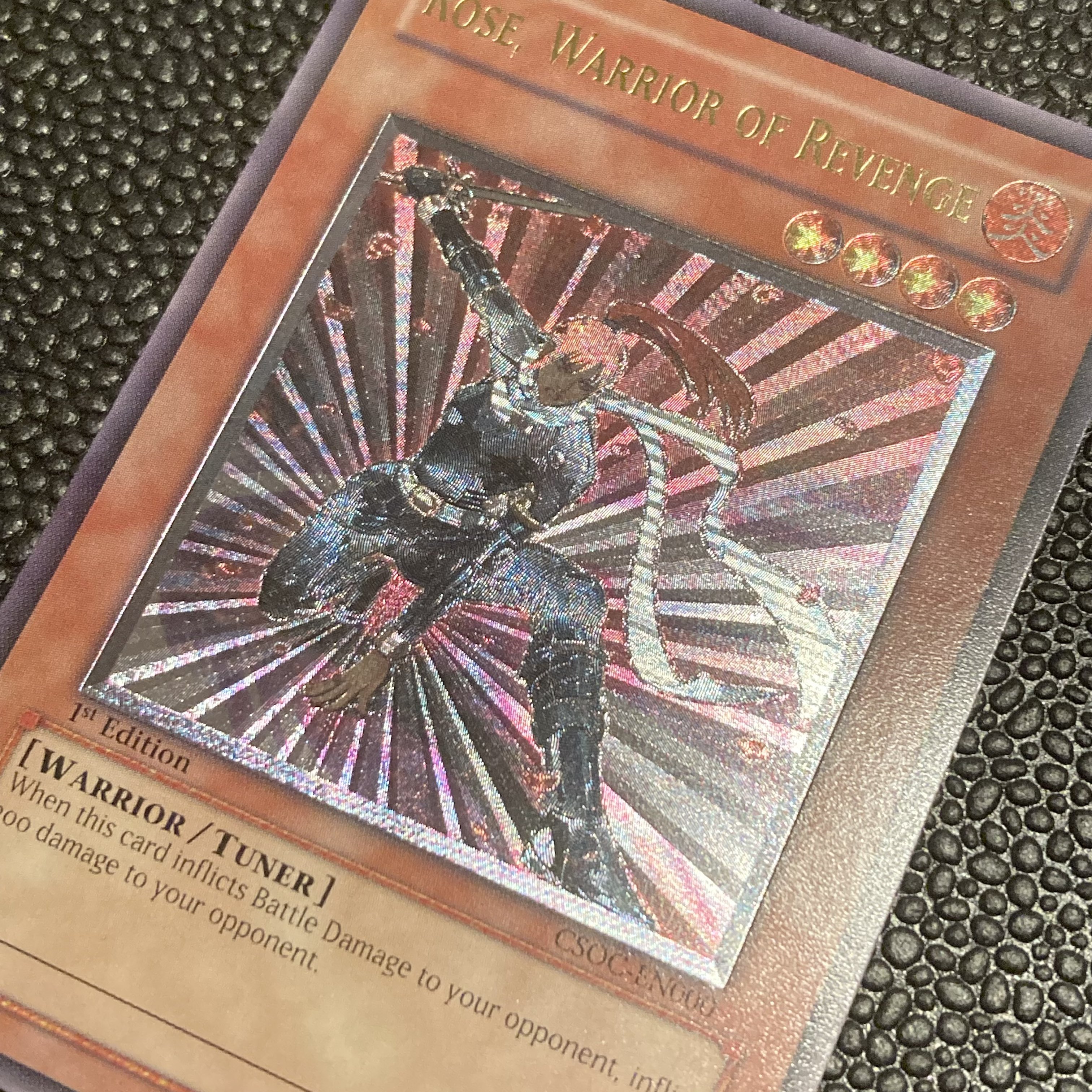 遊戯王 復讐の女戦士ローズ 英語版 レリーフ アンリミテッド 3枚 復讐