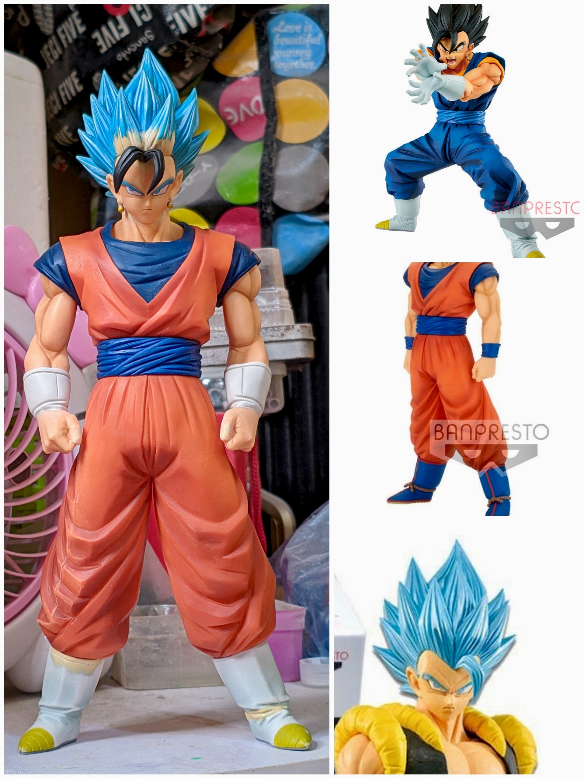 ☆一番くじ ドラゴンボール ベジータ・孫悟空・ゴジータ 4体セット