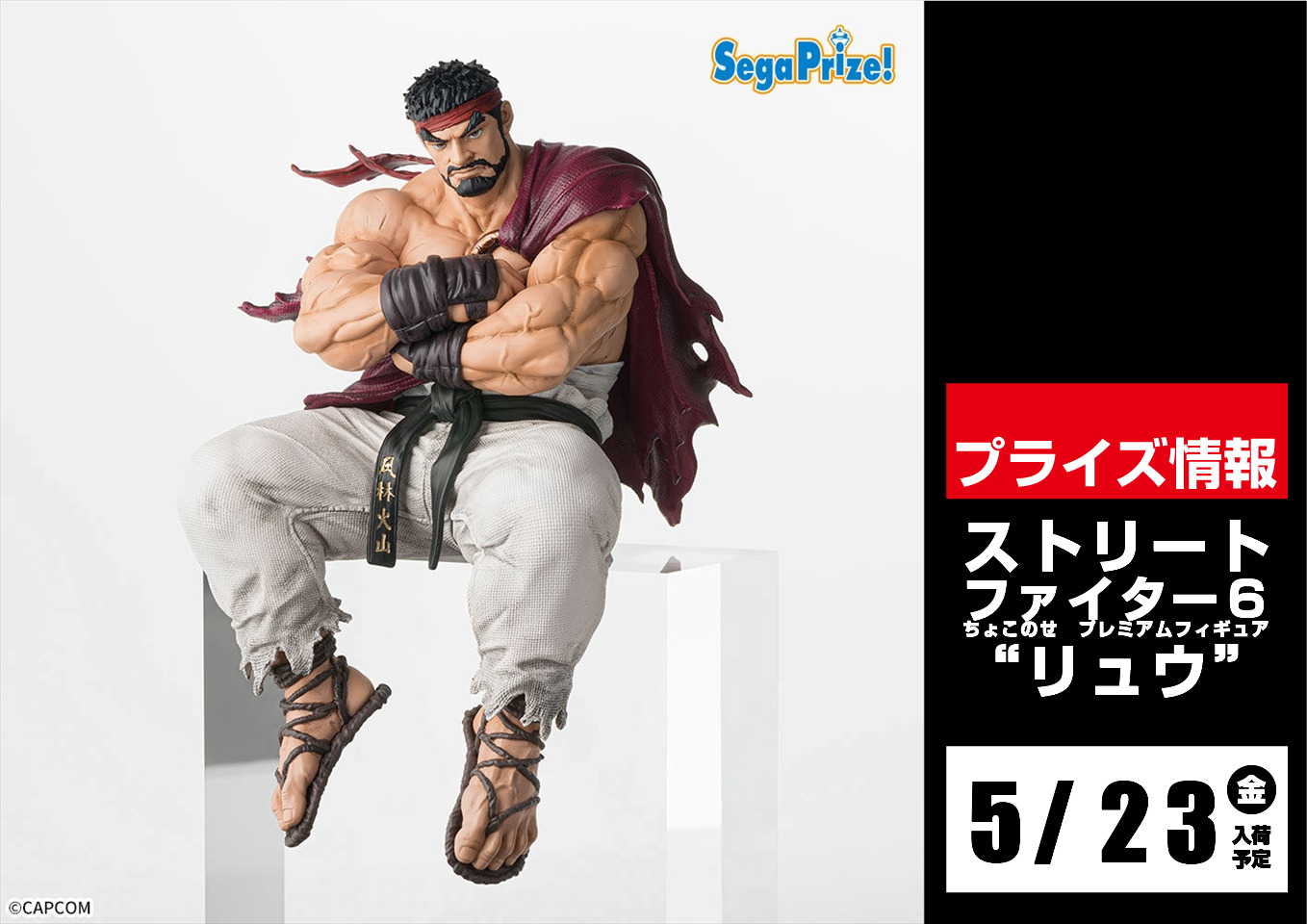 ストリートファイター6 ちよこのせプレミアムフィギュア “リュウ” 12個