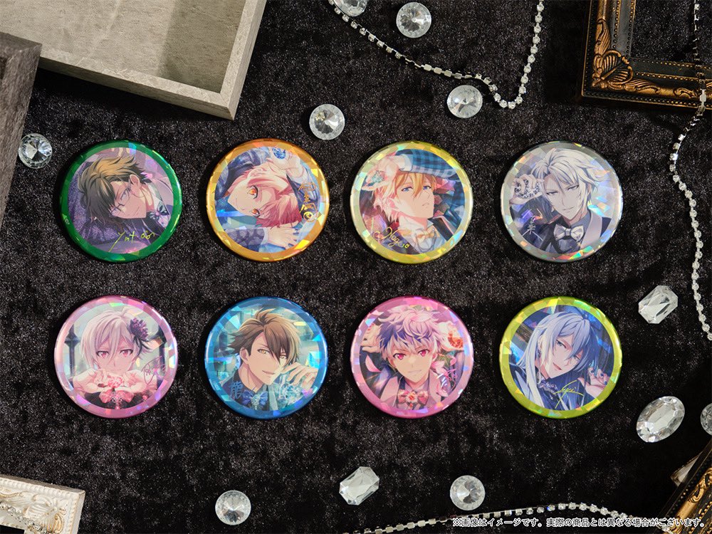 商品紹介】 [La'Stiara]「缶バッジA BOX・B BOX（各8種/ランダム