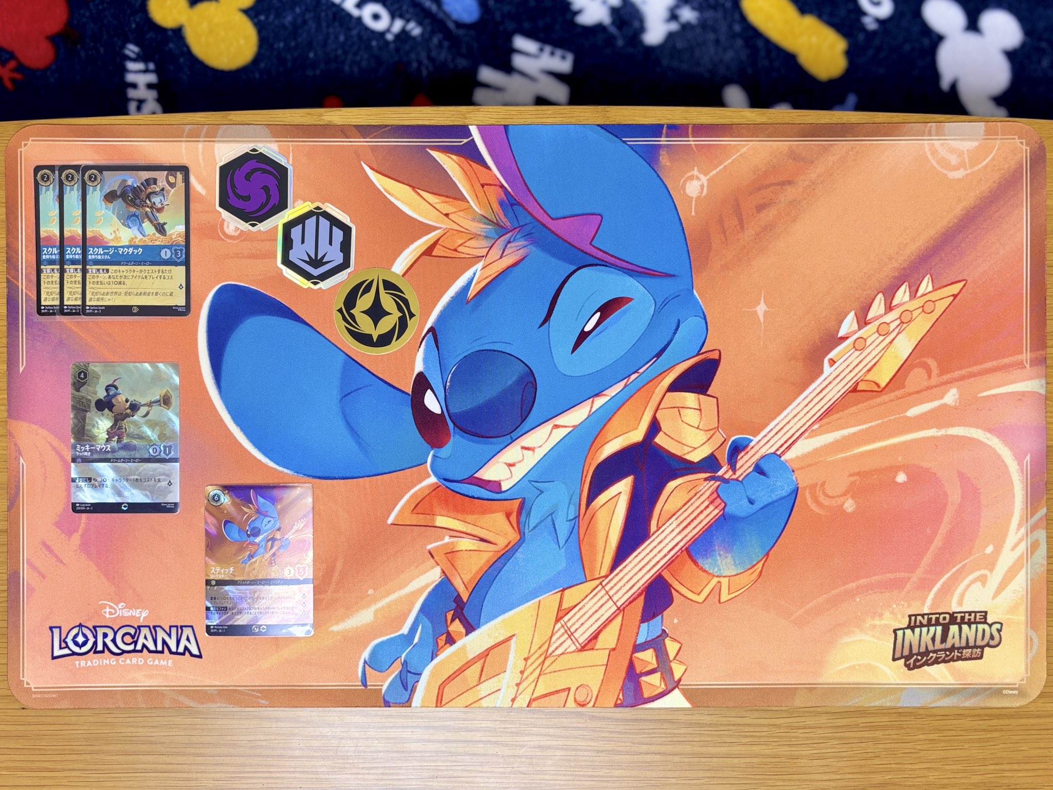 ロルカナ セットチャンピオンシップ プレイマット プロモ スティッチ