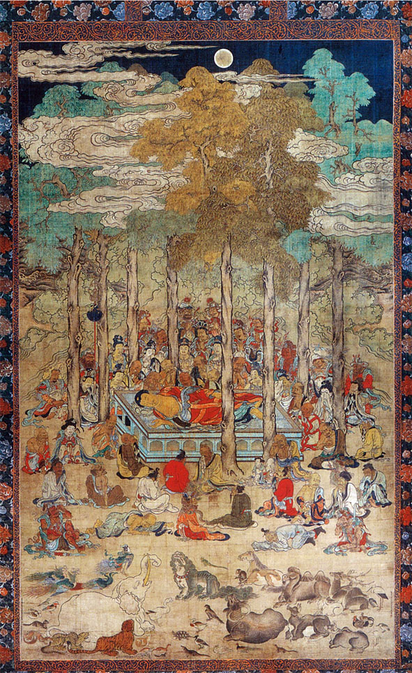 チベット絵画、ニルヴァーナ、涅槃への道 チベット絵画、ニルヴァーナ