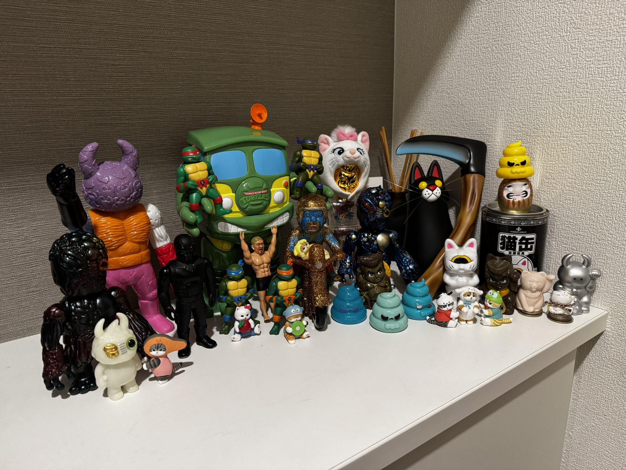 リアルヘッド タートルズ ワゴン 真頭玩具 UNBOX TMNT TURTLE WALKER