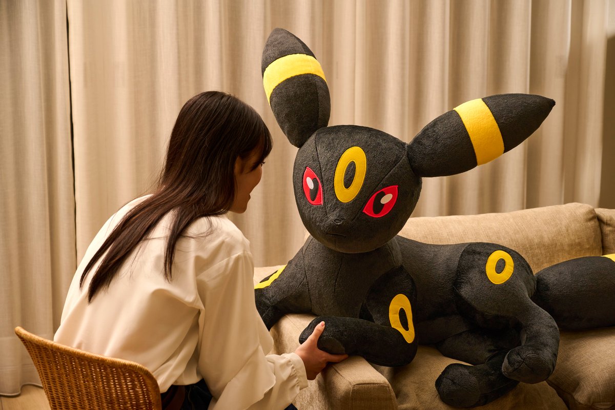 エーフィブラッキー ぬいぐるみ 約30cm調教済み エーフィブラッキー