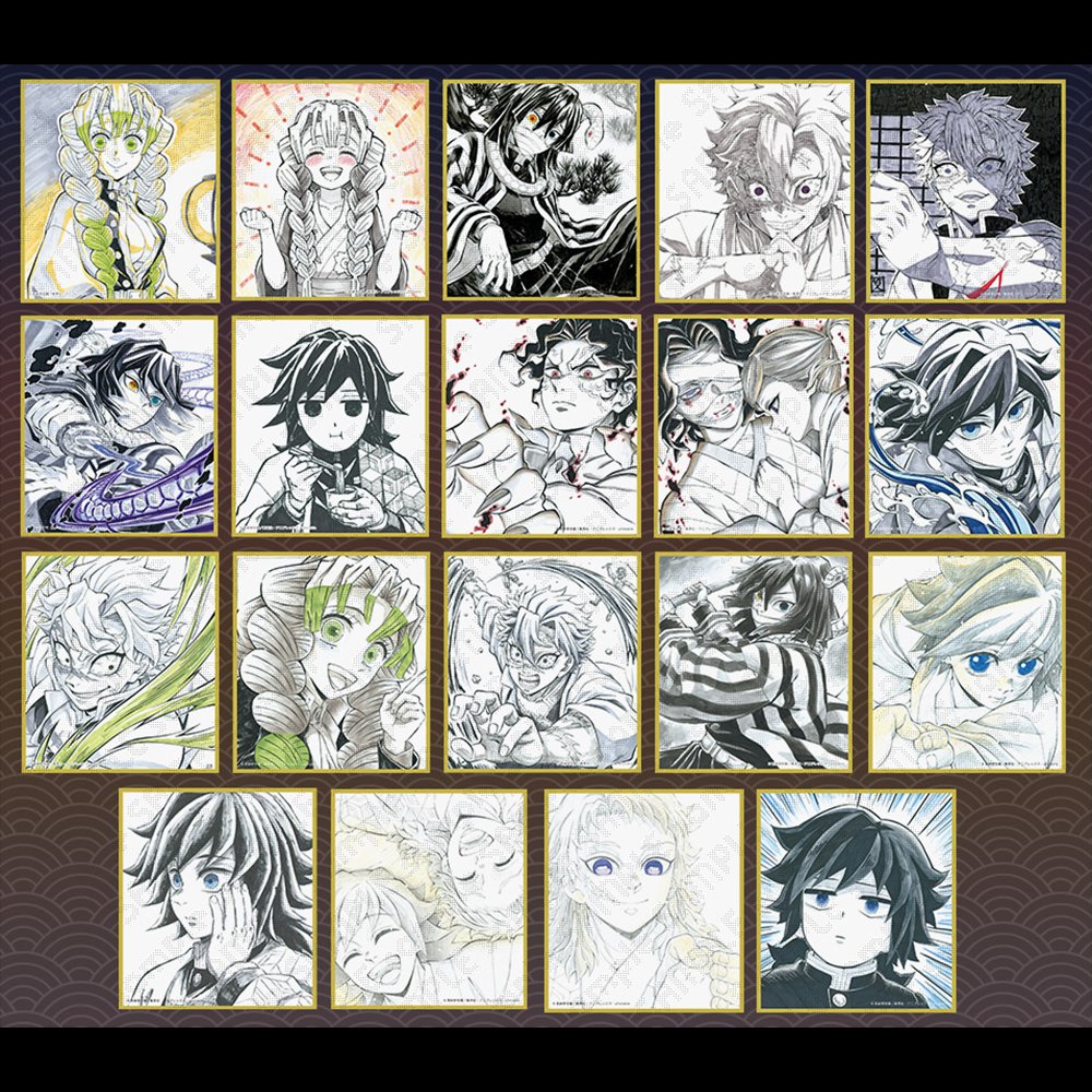 鬼滅の刃 アクリル原画色紙 A6 SMASH 時透無一郎 アクリル色紙 鬼滅の