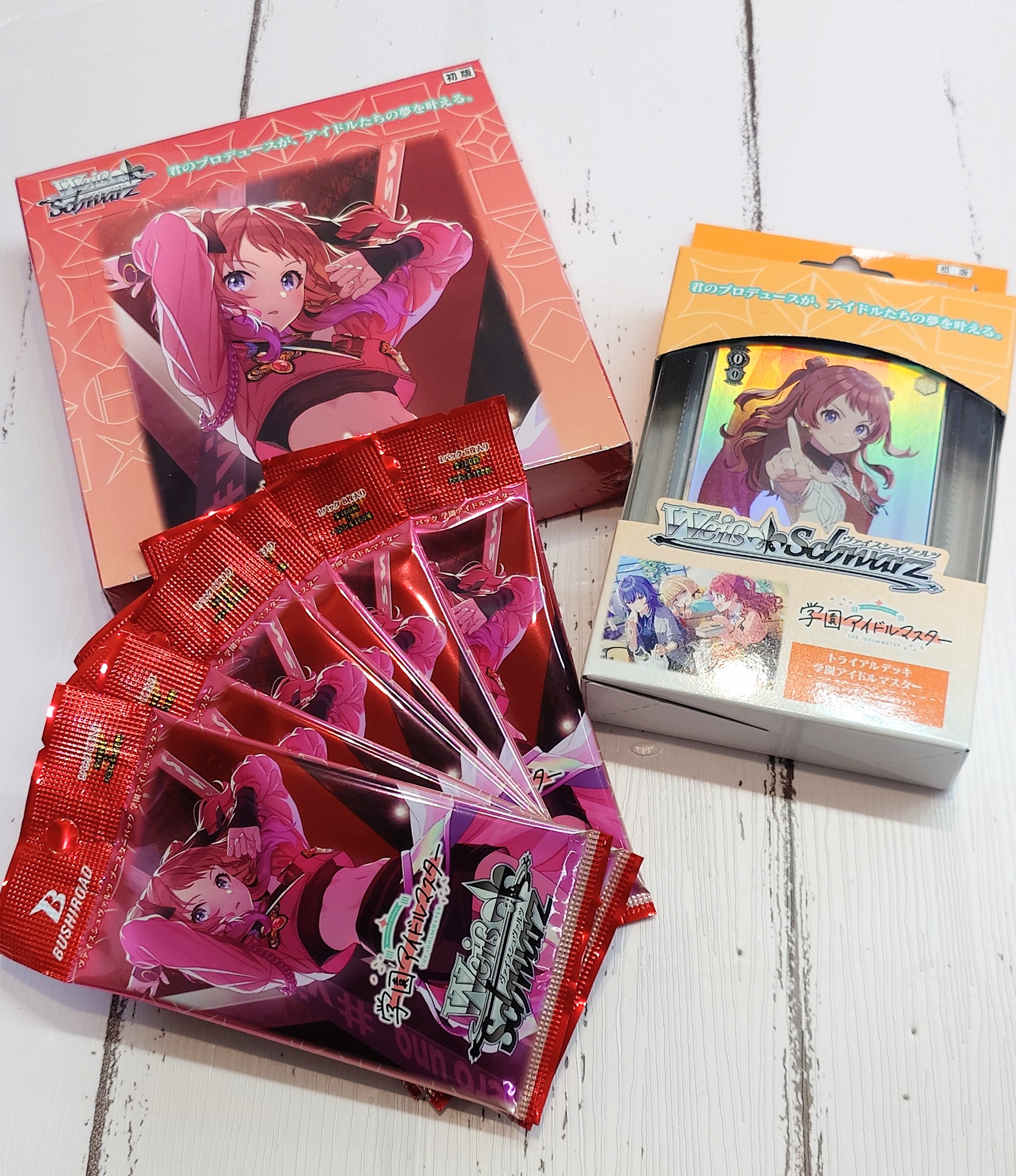 アイドルマスター ヴァイスシュヴァルツ デッキパーツセット 77枚 商品