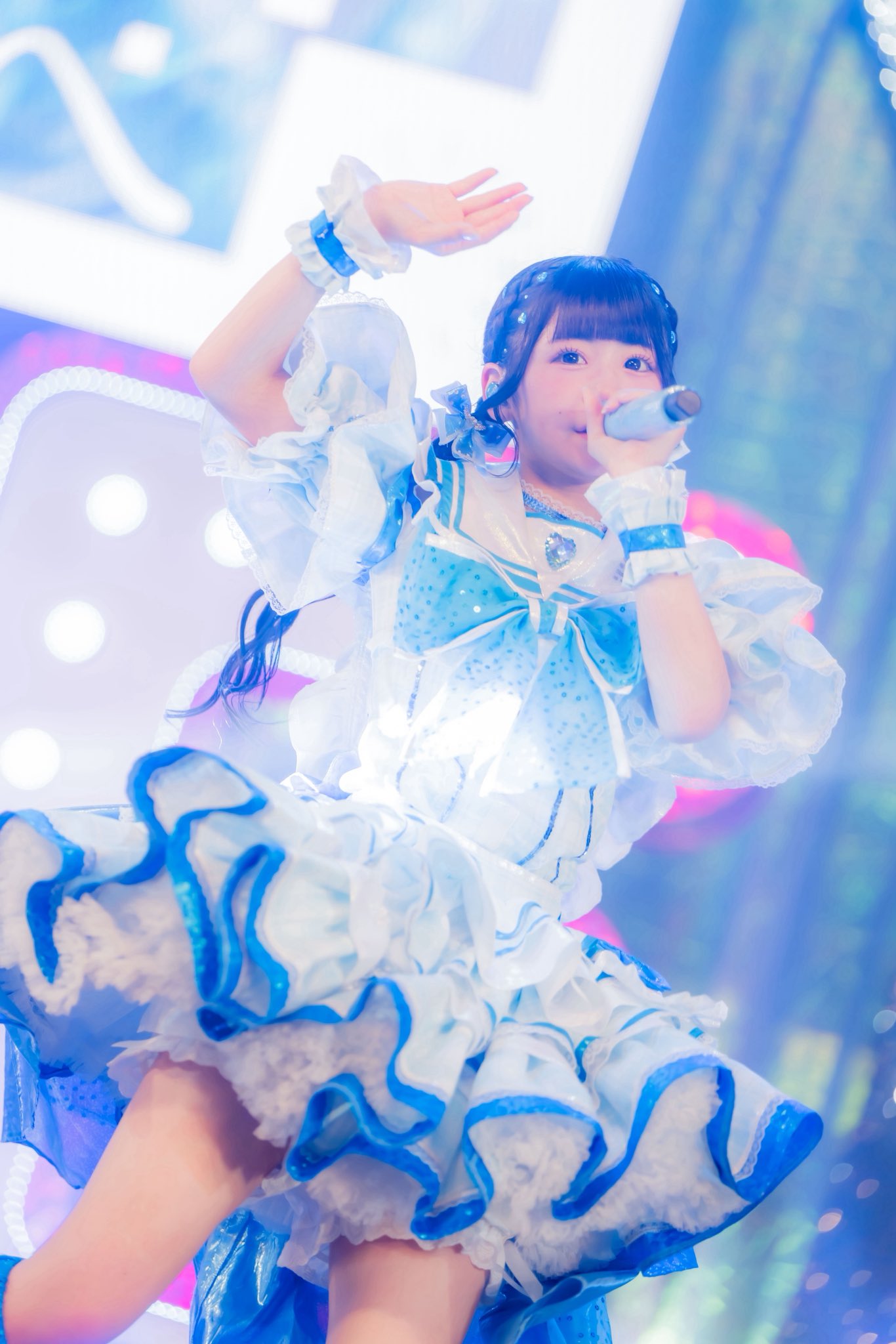 iLiFE! 虹羽みに 6月iLiVE! 特別衣装 ランチェキ iLiFE! 虹羽みに