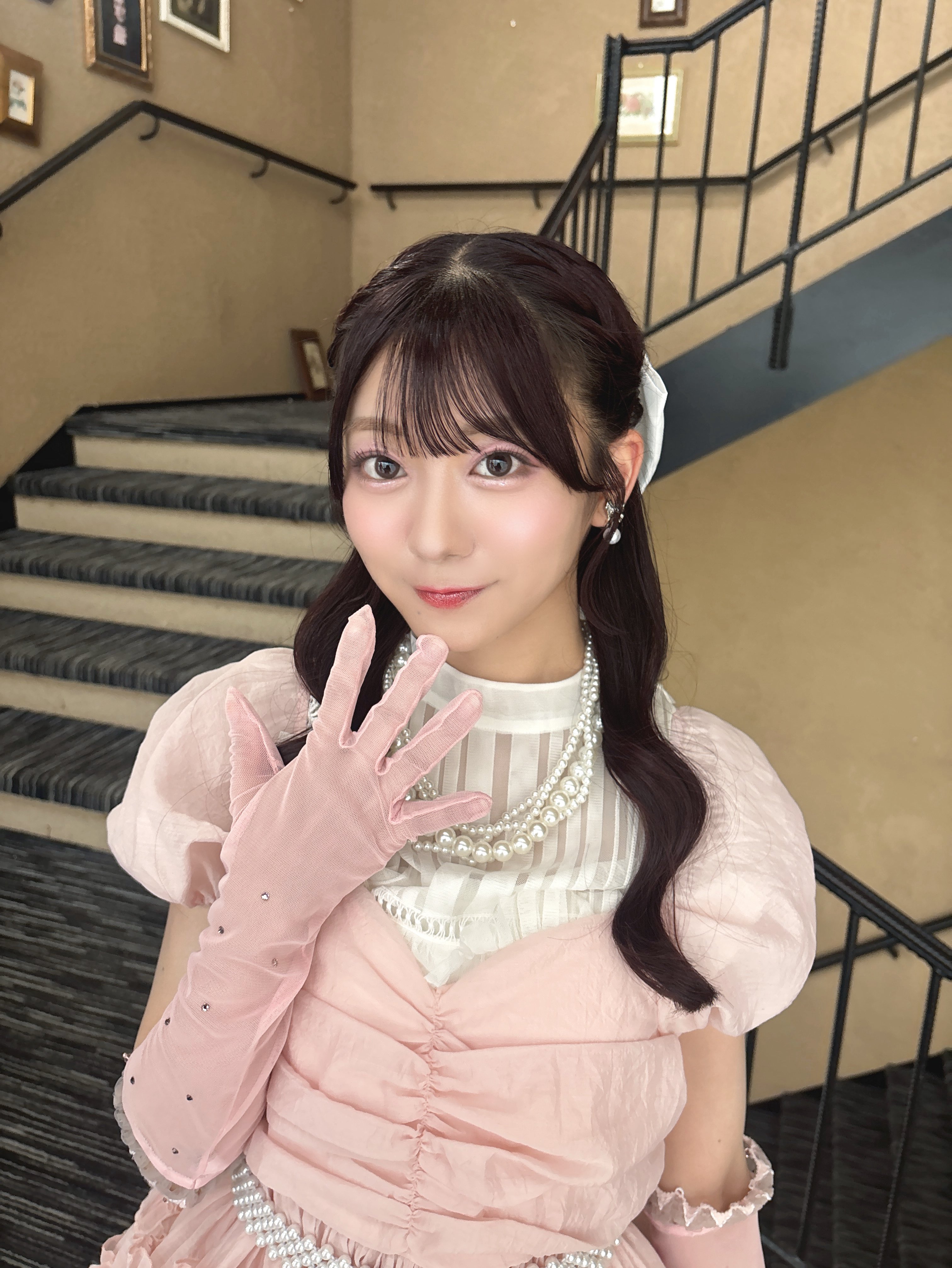 ≒JOY大信田美月 3ヶ月 生写真 チュウ直筆 ニアジョイ 大信田美