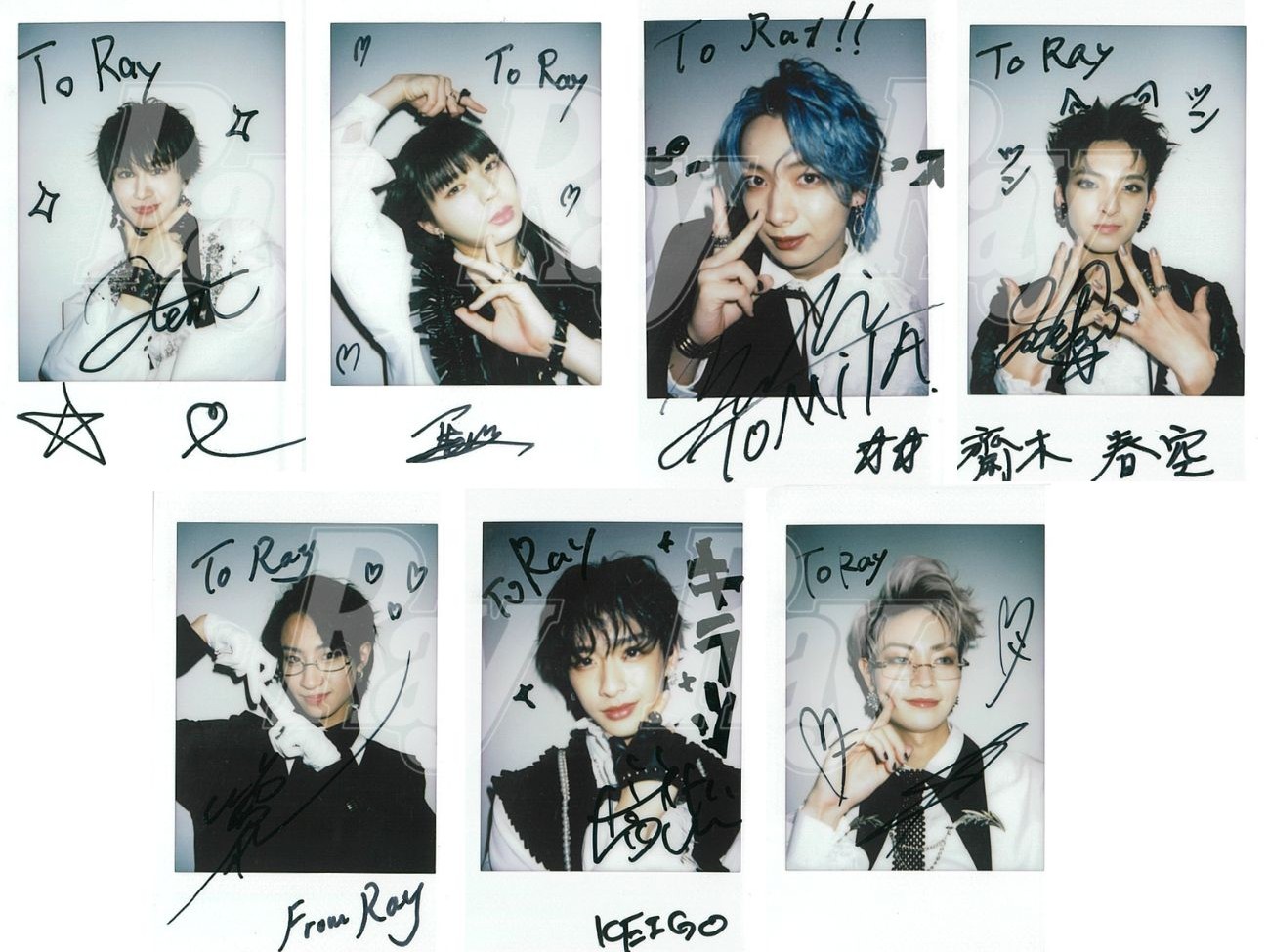 龍宮城 KEIGO 生写真 サイン入り vol.0 龍宮城 KEIGO 伊藤圭吾 生写真