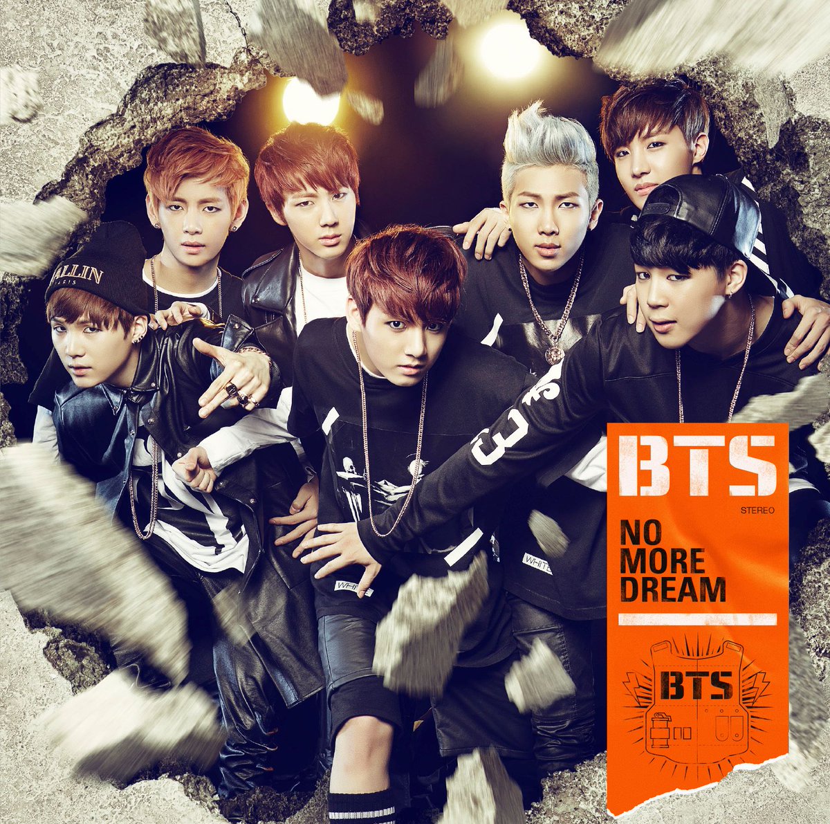 BTS - NO MORE DREAM Japanese Ver. A 12-inch vinyl of 'NO MORE