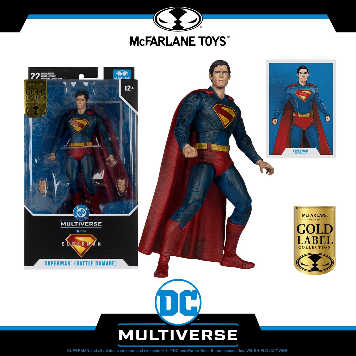 McFarlane Toys スーパーマン／クリストファー•リーヴ版✨未開封品 DC