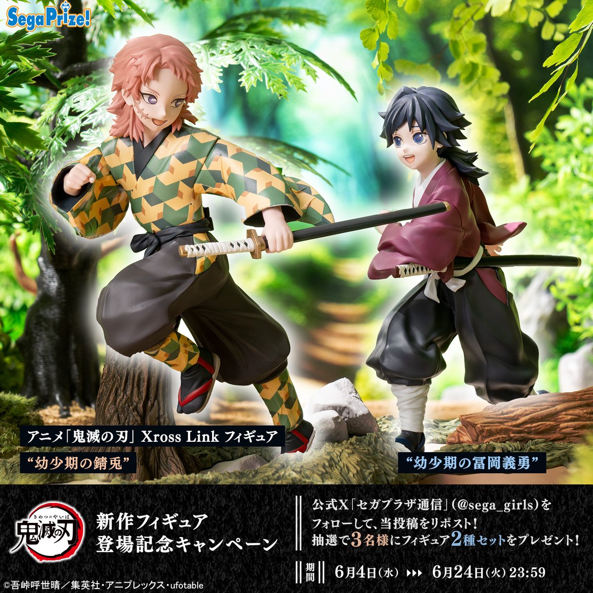 応募用ポスト】 テレビアニメ「鬼滅の刃」柱稽古編より、幼少期の