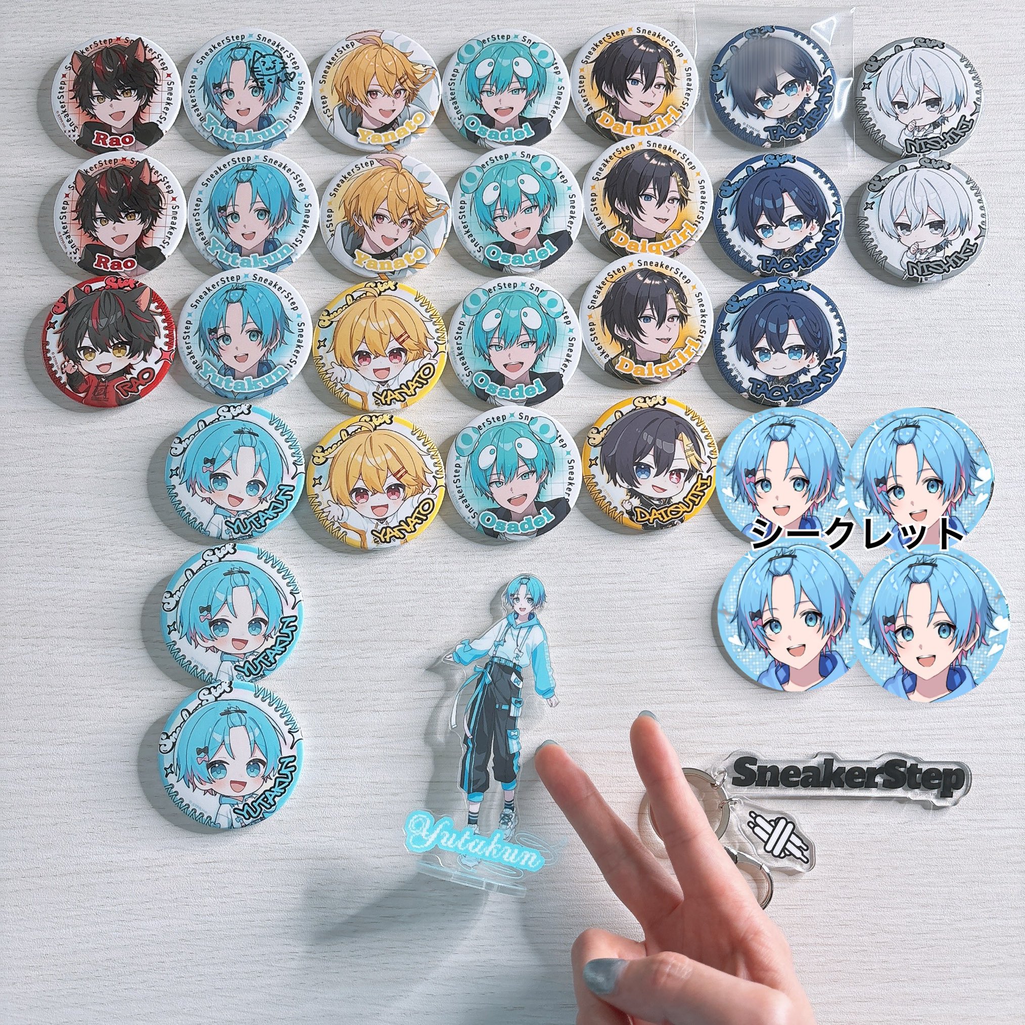 やなと Summer ver. すにすて 缶バッジ 10点 やなと Summer ver. すに