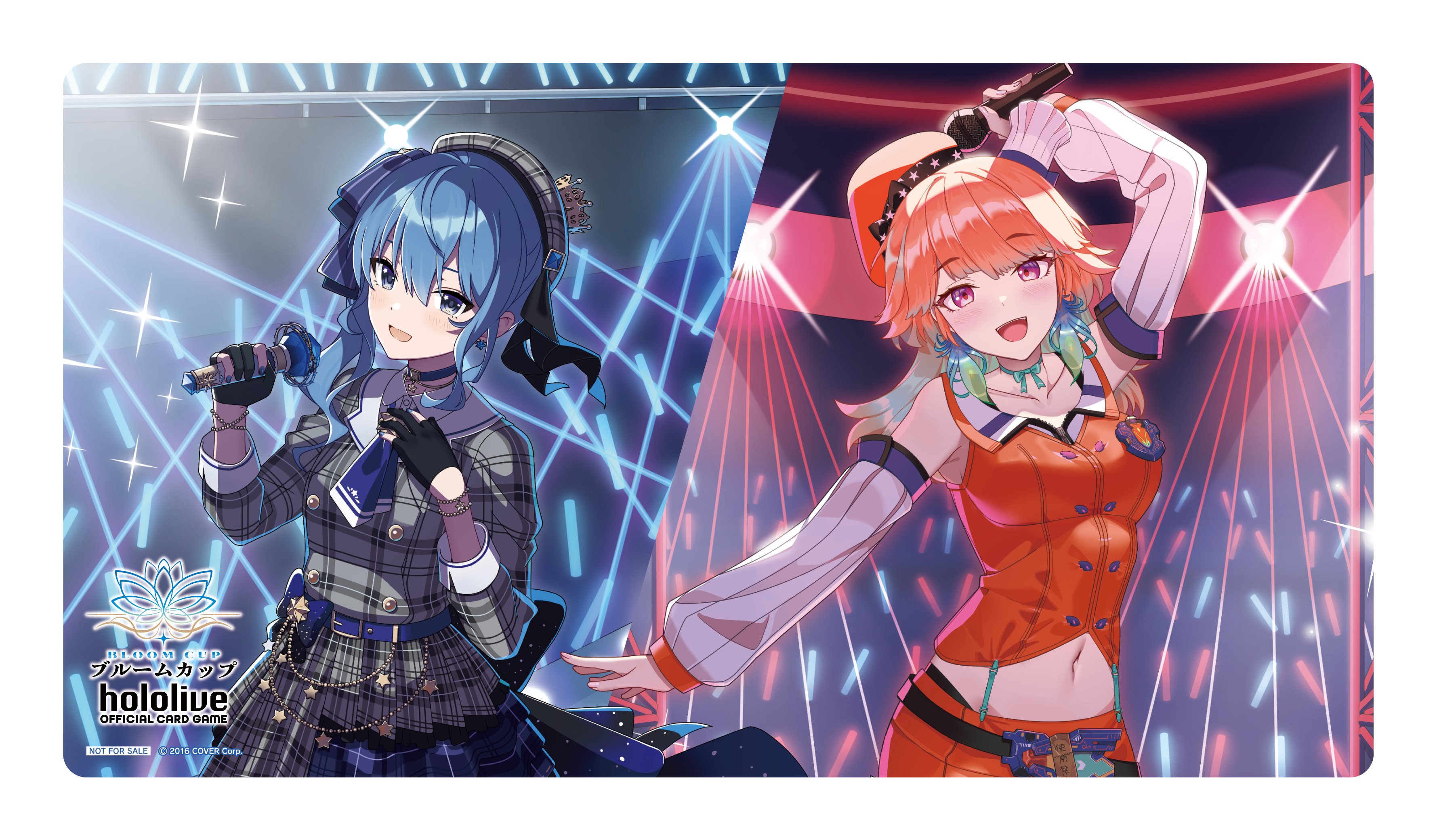 ホロライブ ブルームカップ ときのそら＆AZKi 特製WINNERプレイマット