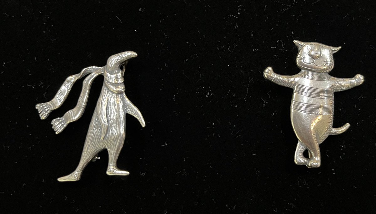 エドワード・ゴーリーを巡る旅 グッズ紹介④ アクセサリー ◇シルバー