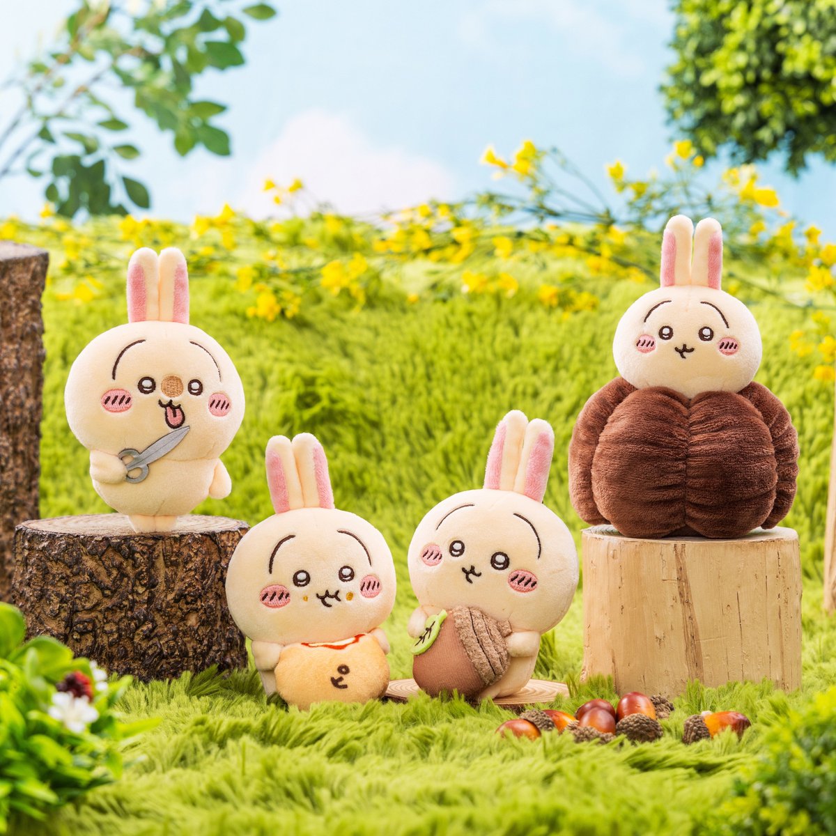 公開🙌／ #ちいかわくじ で 『うさぎだらけくじ』の くじページが公開