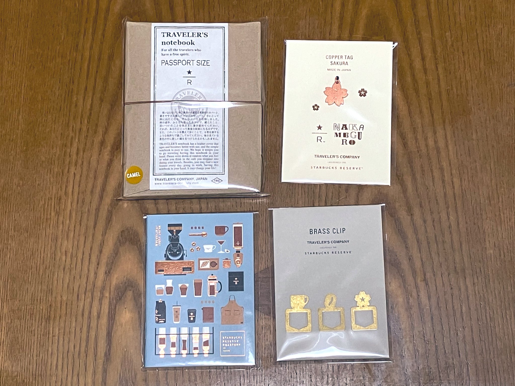 スターバックス トラベラーズノート カッパータグサクラ パスポート