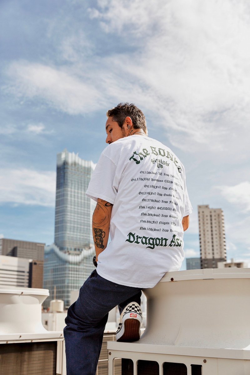 Straight Up Tour Goods Info】 Straight Up Tour Tee The BONEZ x